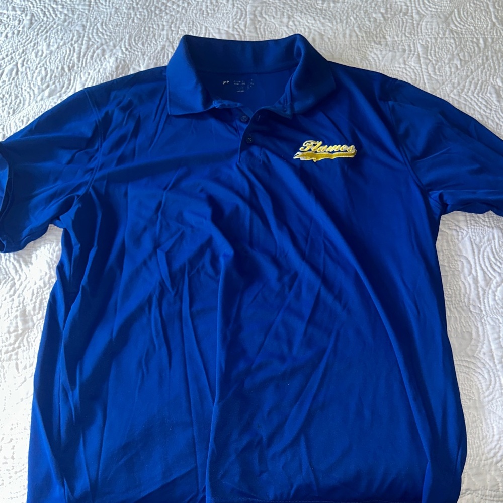 Russell Athletic Blue Polo Shirt